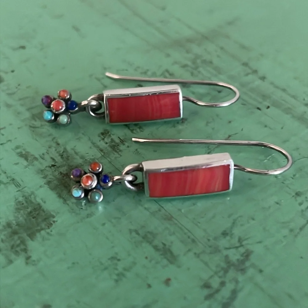 Vintage HTF Silpada Sterling Silver Earrings W1259